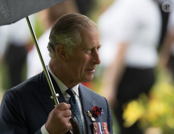 Le prince Charles - Commémorations du centenaire de la Bataille de la Somme à Thiepval, bataille qui fût la plus meurtrière de la Première Guerre Mondiale. Le 1er juillet 2016