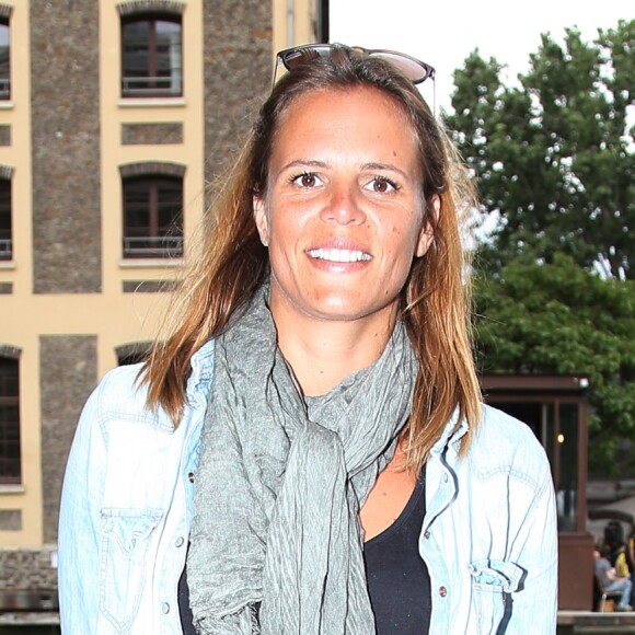 Exclusif - Laure Manaudou, invitée d'honneur à la 2ème édition de l'Open Swin Stars "Paris à la nage" au bassin de la Villette à Paris. Le 2 juillet 2016