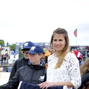 Virginie Coupérie-Eiffel, Guillaume Canet et Mila Gurtler - Prix Eiffel Sunday Kid Challenge - Longines Paris Eiffel Jumping au Bois de Boulogne à la plaine de Jeux de Bagatelle à Paris, le 3 juillet 2016. © Pierre Perusseau/Bestimage