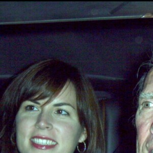 Clint Eastwood et Dina à Los Angeles le 24 octobre 2008