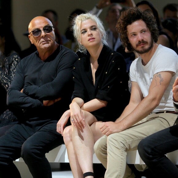 Cécile Cassel, Mathieu Cesar et John Nollet - Défilé Alexandre Vauthier (collection Haute Couture automne-hiver 2016/17) au Palais de Tokyo à Paris, France, le 5 juillet 2016. © CVS-Veeren/Bestimage