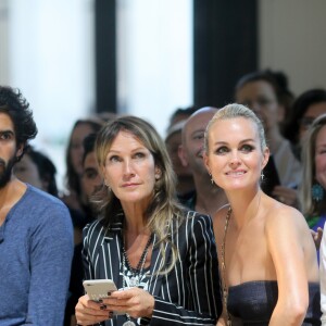 Laeticia Hallyday - Défilé Alexandre Vauthier (collection Haute Couture automne-hiver 2016/17) au Palais de Tokyo à Paris, France, le 5 juillet 2016. © CVS-Veeren/Bestimage