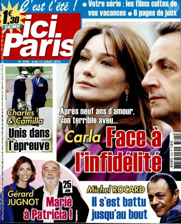 Le magazine Ici Paris du 6 juillet 2016