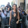 Malika Ménard arrive au défilé de mode Haute-Couture automne-hiver 2016/2017 "Jean-Paul Gaultier" à Paris. Le 6 juillet 2016 © CVS-Veeren / Bestimage