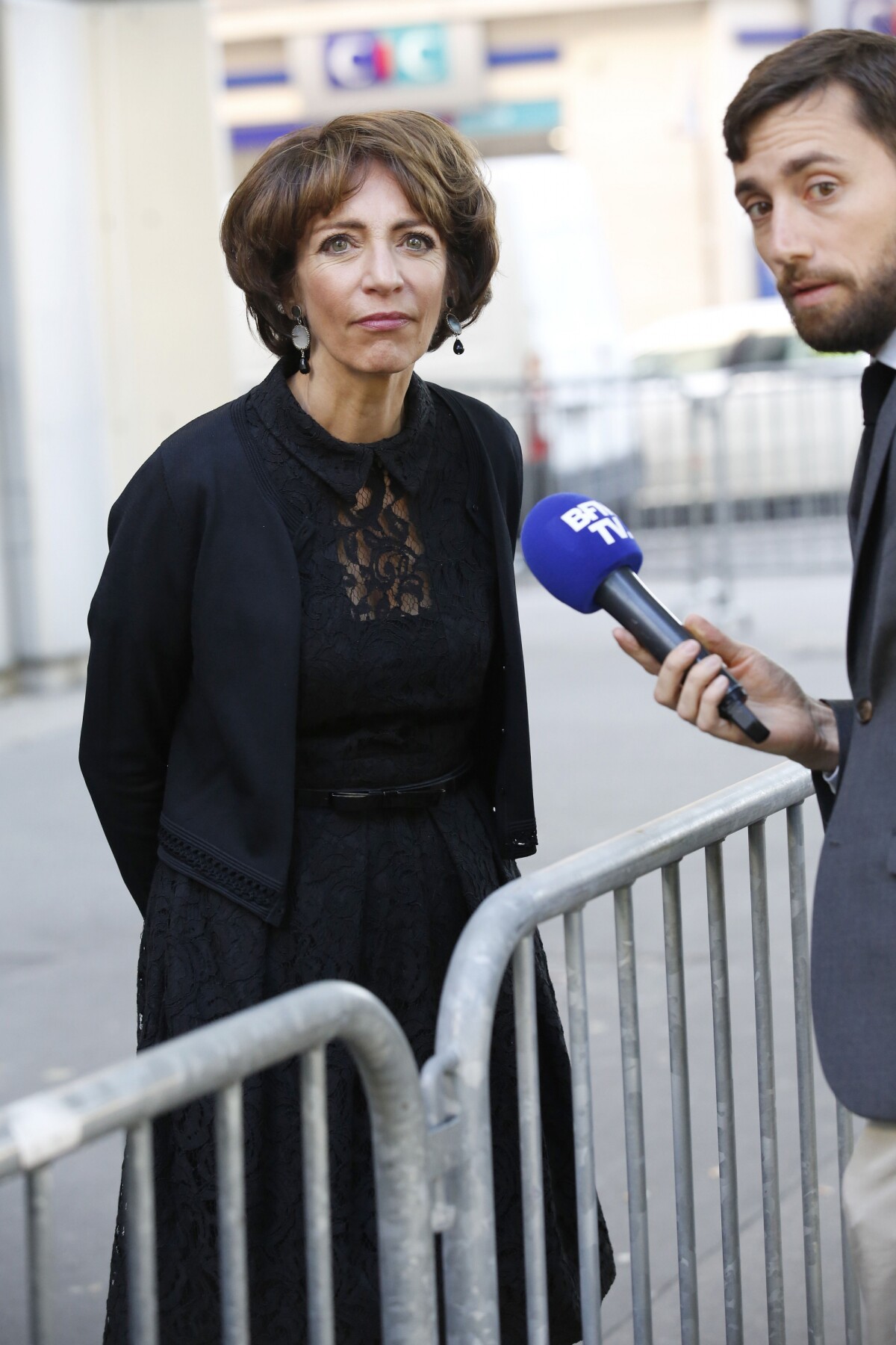 Photo Marisol Touraine Lors De La C R Monie En Hommage Michel Rocard Au Temple De L Eglise