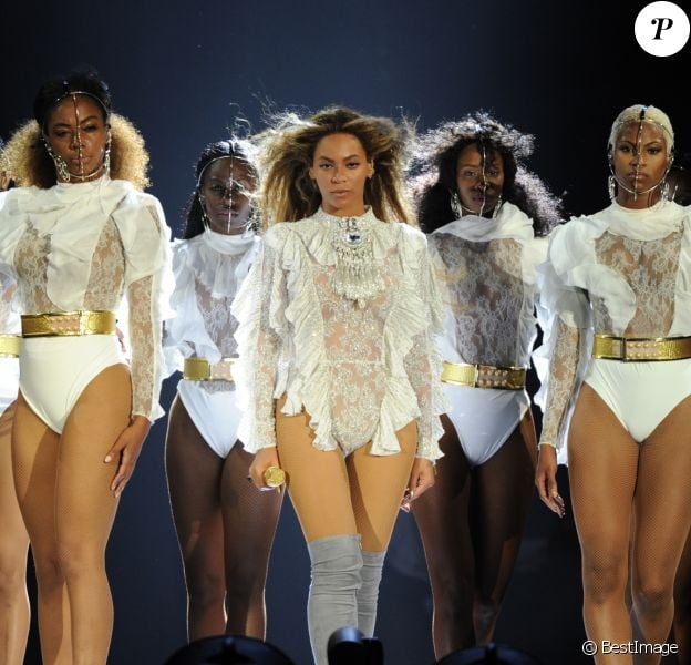 Premier spectacle de Beyoncé au Marlins Park à Miami, coup d'envoi de sa tournée "Formation World Tour", le 27 avril 2016.