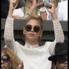 Beyonce et son mari Jay Z assistent à la finale dames du tournoi de Wimbledon le 9 juillet 2016. Elle oppose Serena Williams à Angelique Kerber. © Stephen Lock/i-Images via ZUMA Wire/ Bestimage