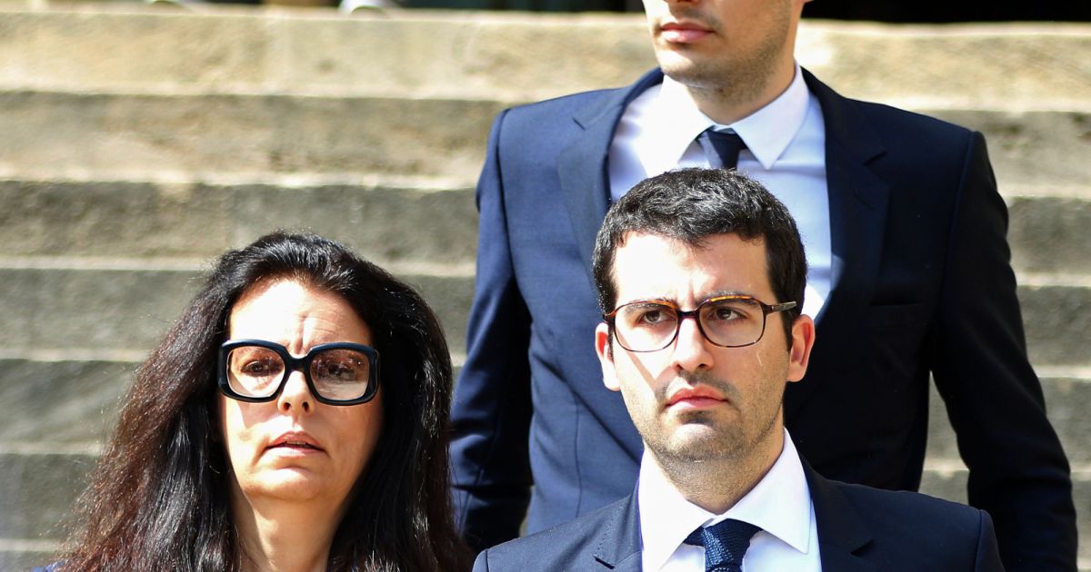 Françoise Bettencourt-Meyers et ses fils Nicolas Meyers et Jean-Victor