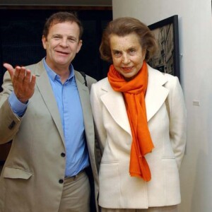 François-Marie Banier et Liliane Bettencourt, en Allemagne, le 13 juin 2004.