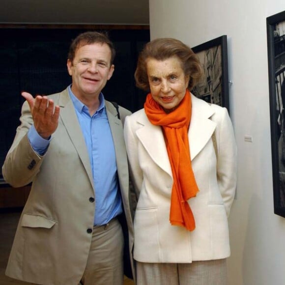 François-Marie Banier et Liliane Bettencourt, en Allemagne, le 13 juin 2004.