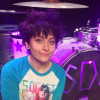 Paris Jackson s'est teint les cheveux en violet en hommage au chanteur Prince, décédé au mois d'avril 2016. Photo publiée sur Instagram, le 13 juillet 2016