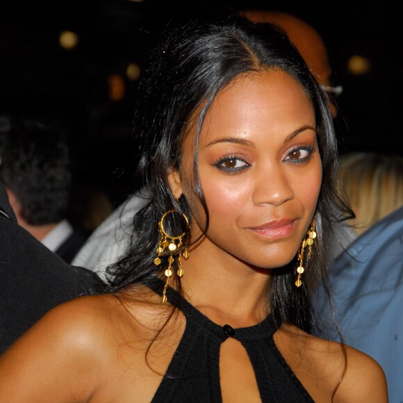 Zoe Saldana à New York, le 3 mai 2006.