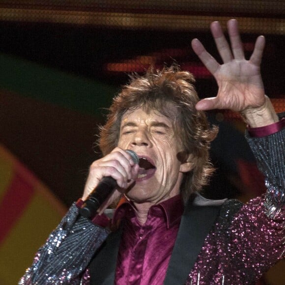 Mick Jagger - Les Rolling Stones en concert au stade Nueva Ciudad Deportiva à la Havane à Cuba, le 25 mars 2016. © Xinhua/Jose Tito Merino/Prensa Latina/Zuma Press/Bestimage