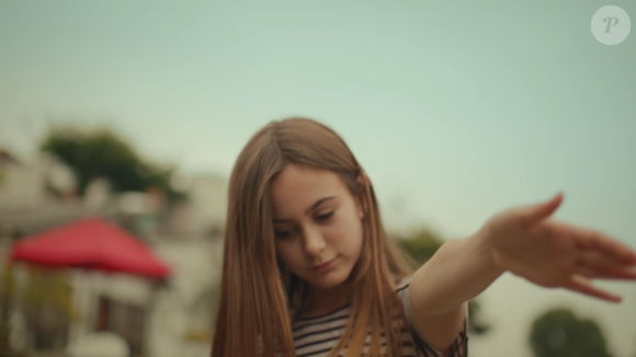 Coco Arquette, star du clip "Coco" de Foy Vance, réalisé par Courteney Cox, juillet 2016.