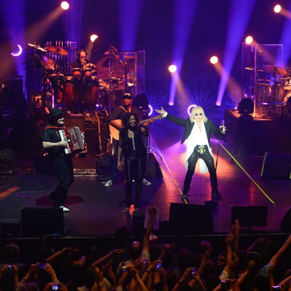 Michel Polnareff en concert à l'Olympia à Paris le 14 juillet 2016. © Coadic Guirec / Bestimage