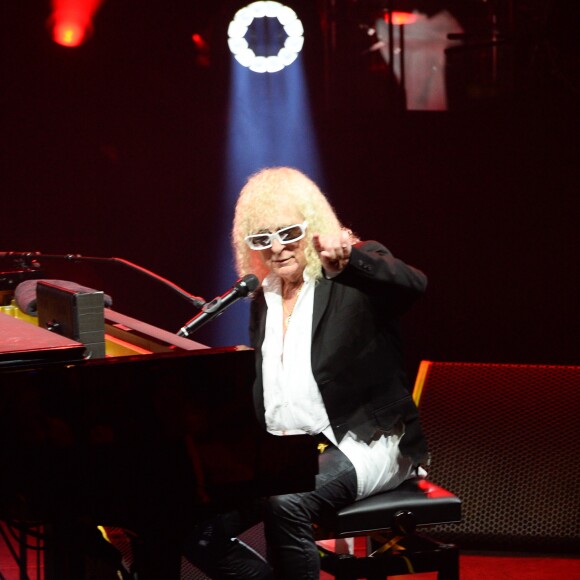 Michel Polnareff en concert à l'Olympia à Paris le 14 juillet 2016. © Coadic Guirec / Bestimage