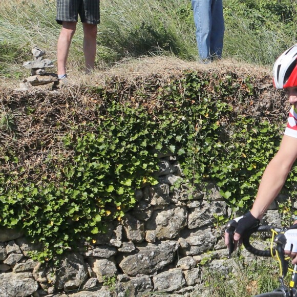 Semi-Exclusif - Stéphane Plaza - L'équipe de l'Etape du Coeur 2016 pour le compte de Mécénat Chirurgie Cardiaque lors de la course au départ de Bourg-Saint-Andéol, le 15 juillet 2016. Mécénat Chirurgie Cardiaque Enfants du Monde permet à des enfants souffrant de malformations cardiaques de venir en France et d'être opérés lorsqu'ils ne peuvent être soignés dans leur pays d'origine par manque de moyens financiers et techniques. © CVS/Bestimage