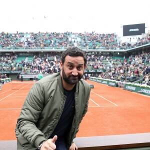 Cyril Hanouna - People dans les tribunes lors du Tournoi de Roland-Garros (les Internationaux de France de tennis) à Paris, le 29 mai 2016. © Dominique Jacovides/Bestimage