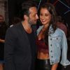 Michaël Cohen et sa girlfriend Malika Ménard au FNAC Live Festival 2016, Paris, le 20 juillet 2016.