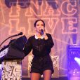 La chanteuse Jain en concert lors du Fnac Live Festival 2016 sur le parvis de l'Hôtel de Ville de Paris. Le 20 juillet 2016 © Céline Bonnarde / Bestimage 20/07/2016 - 