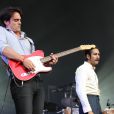 Le groupe "Feu! Chatterton" en concert au Fnac Live Festival 2016 sur le parvis de l'Hôtel de Ville à Paris. Le 20 juillet 2016 © Lise Tuillier