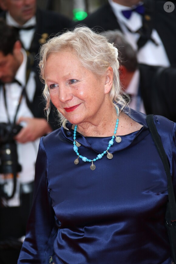 Agnès b. - Montée des marches de la cérémonie de clôture du 69ème Festival International du Film de Cannes. Le 22 mai 2016. © Olivier Borde-Cyril Moreau/Bestimage