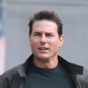 Tom Cruise et Cobie Smulders sur le tournage du film "Jack Reacher 2" à la Nouvelle-Orléans le 16 novembre 2015.