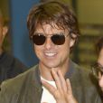 Tom Cruise arrive à l'aéroport de Seoul en Corée du Sud pour la présentation de première du film "Mission Impossible - Rogue Nation" le 30 juillet 2015.