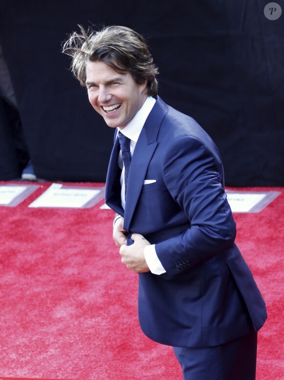 Tom Cruise - Première du film "Mission Impossible - Rogue Nation" à New-York le 27 juillet 2015.