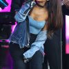 Arianna Grande chante au "Jimmy Kimmel Live" à Los Angeles le 13 mai 2016.
