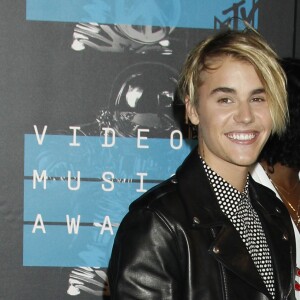 Justin Bieber à la Soirée des MTV Video Music Awards à Los Angeles le 30 aout 2015.