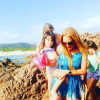 Lindsay Lohan en vacances avec des amis après sa rupture avec Egor Tarabasov. Photo publiée sur Instagram à la fin du mois de juillet 2016
