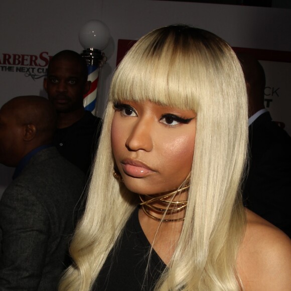Nicki Minaj lors de la première de "BarberShop: The Next Cut" à Hollywood, le 6 avril 2016.