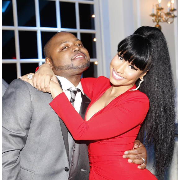 Nicki Minaj au mariage de son frère Jelani Maraj au mois d'août 2015. Photo publiée sur Instagram.