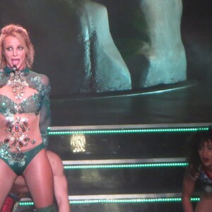 Britney Spears en concert au Planet Hollywood casino de Las Vegas le 24 février 2016.