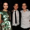 Crystal Reed, Tyler Posey et Dylan O'Brien à Universal City, le 3 juin 2012.
