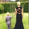 Amélie Neten et son fils Hugo sur Instagram, samedi 30 juillet 2016