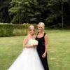 Amélie Neten au mariage de sa meilleure amie, samedi 30 juin 2016