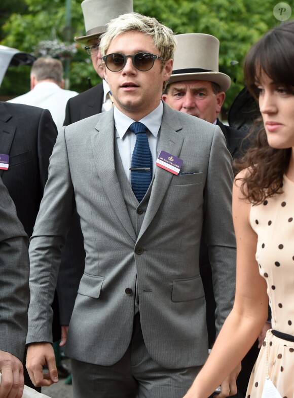 Niall Horan au troisième jour des courses hippiques "Royal Ascot". Le 16 juin 2016