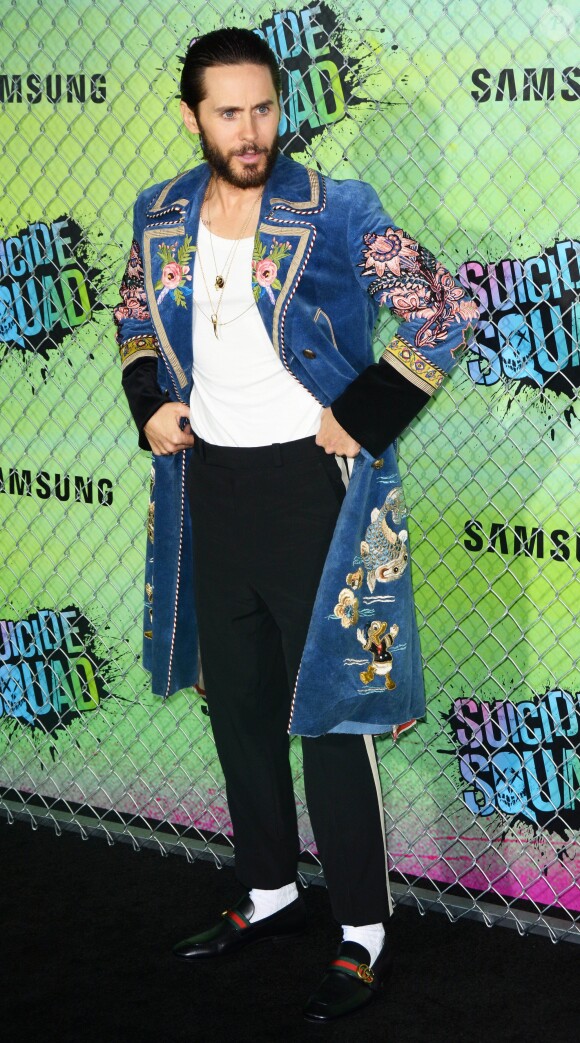 Jared Leto - Première du film "Suicide Squad" à New York. Le 1er août 2016