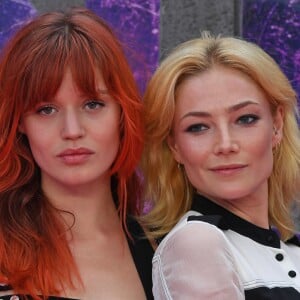 Georgia May Jagger et Clara Paget à l'avant-première de "Suicide Squad" à Londres, le 3 août 2016. © Ferdaus Shamim via Zuma Press/Bestimage