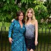 Jade Jagger et sa demi-soeur Georgia May à Londres, le 6 juillet 2016.