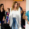 Caitlyn Jenner à l'aéroport de Heathrow à Londres, le 28 juillet 2016.