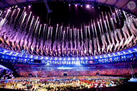 Cérémonie d'ouverture des JO à Rio, au Brésil, le 5 août 2016