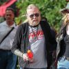 Gregg Allman et sa petite amie Shannon dans les rues de New York le 11 juin 2016