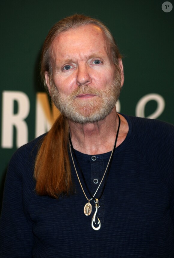 Gregg Allman lors de la présentation de son autobiographie My Cross To Bear chez Barnes & Noble à New York le 4 mars 2013