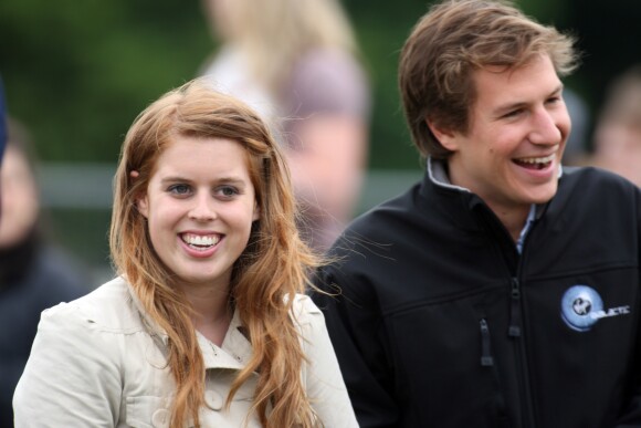 Beatrice d'York et Dave Clark en juin 2009 à Londres lors d'un tournoi de polo. Le couple s'est séparé à l'été 2016 après dix ans de relation.