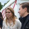 La princesse Beatrice d'York et son compagnon Dave Clark - Cartier Queens Cup à Windsor le 16 juin 2013.