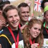 Beatrice d'York et Dave Clark lors du marathon de Londres en avril 2010. Le couple s'est séparé à l'été 2016 après dix ans de relation.