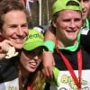 Beatrice d'York et Dave Clark lors du marathon de Londres en avril 2010. Le couple s'est séparé à l'été 2016 après dix ans de relation.
